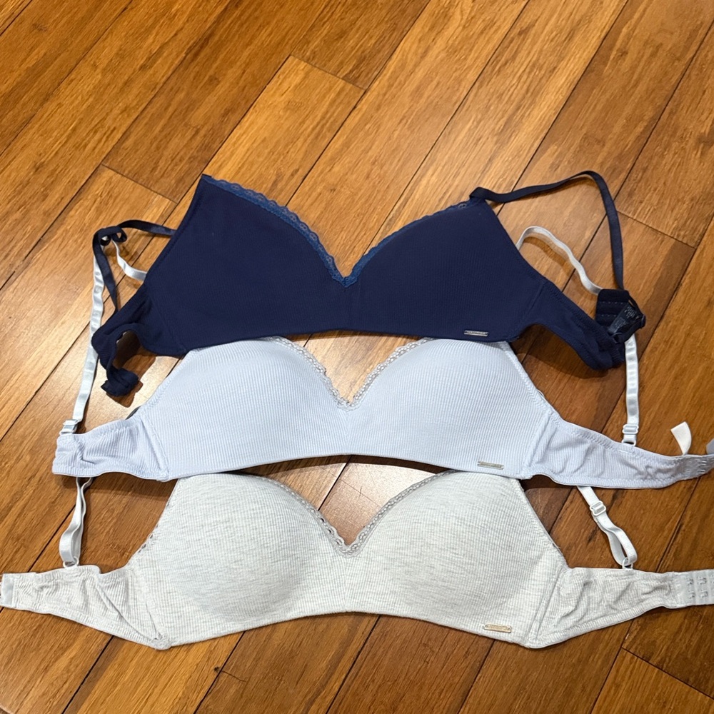 Nautica Bundle 3x Bras 36 B
